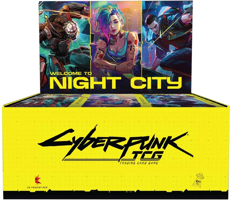 JCC CYBERPUNK : PRÉSENTOIR DE BOOSTER BIENVENUE À NIGHT CITY