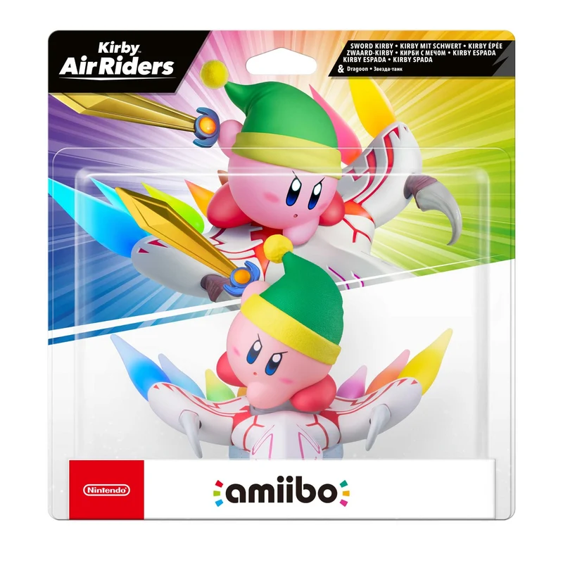 Nintendo amiibo Kirby Air Riders Sword Kirby & Dragoon