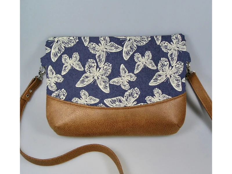 Sac bandoulière et porte monnaie assorti