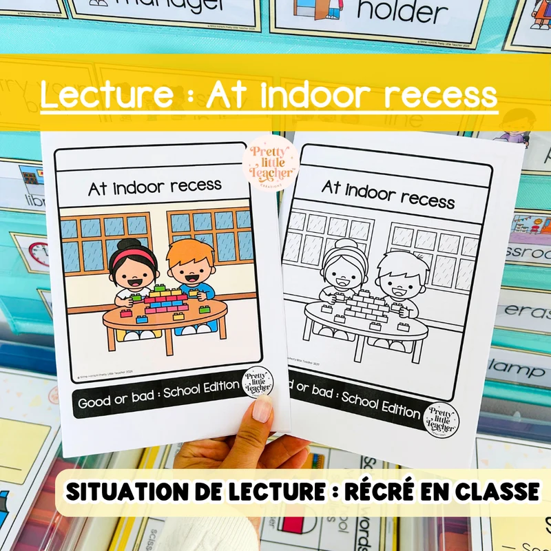 Lecture : At indoor recess