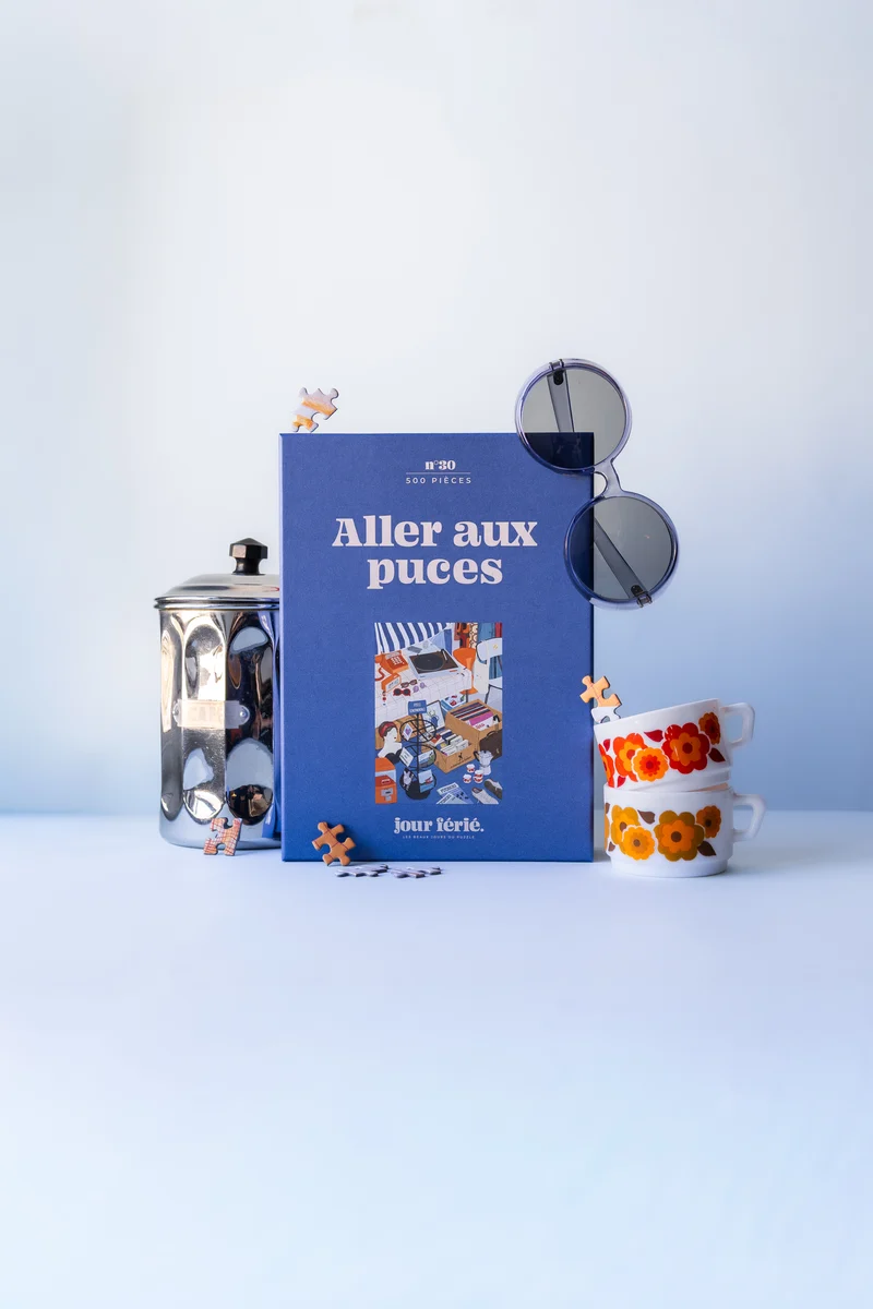 Aller aux puces - Puzzle 500 pièces