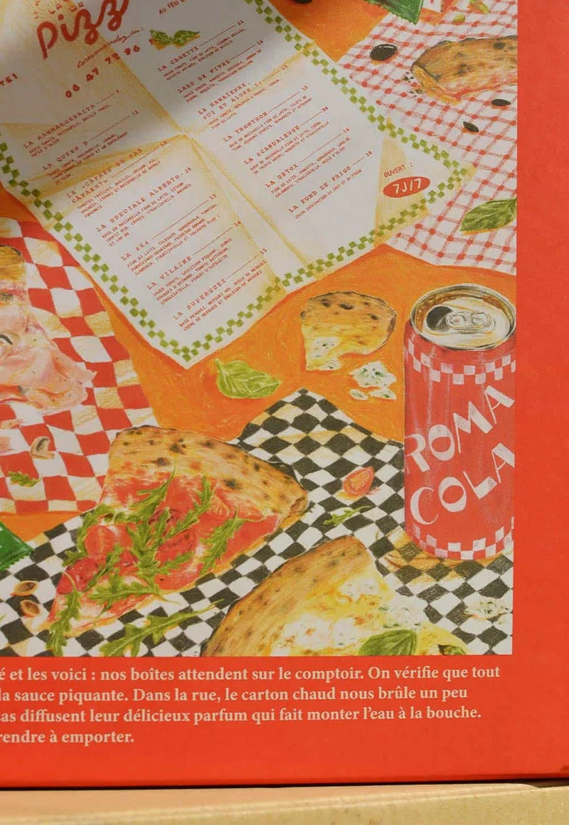 La pizza à emporter - Puzzle 1000 pièces