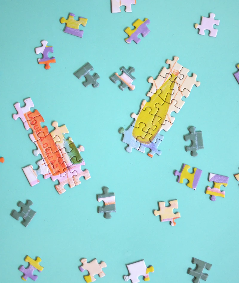 La soirée mousse - Puzzle 500 pièces