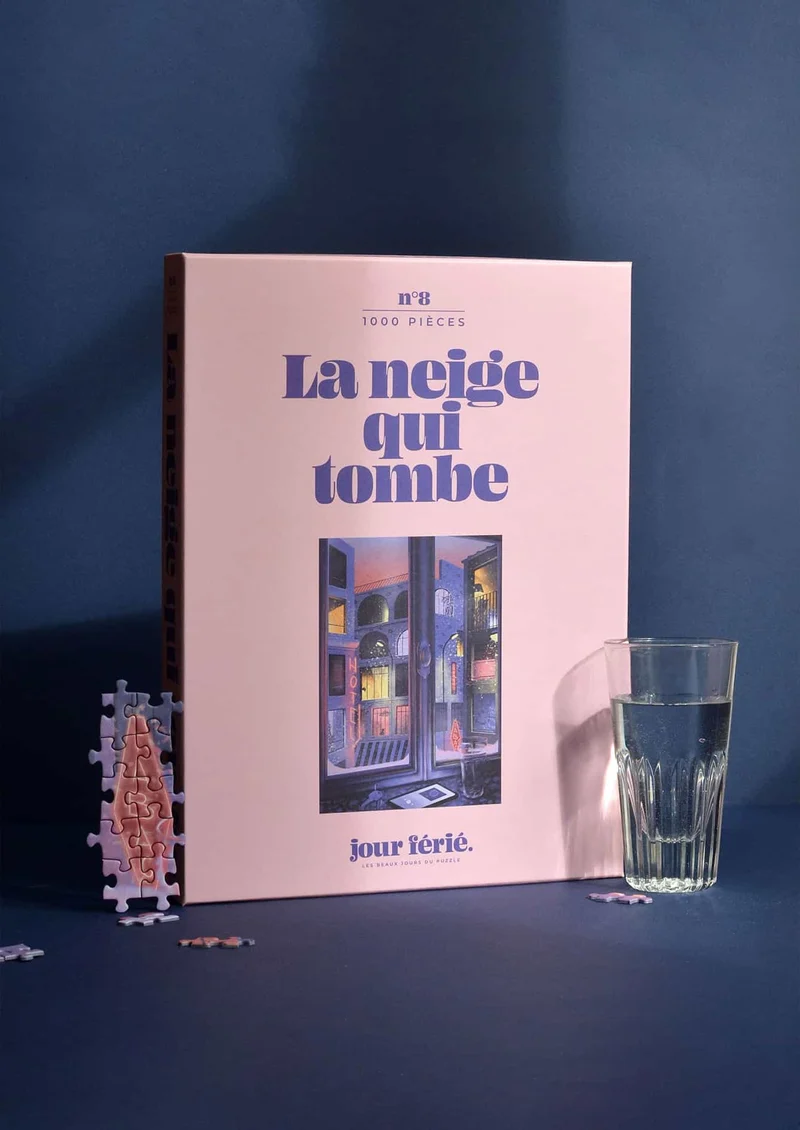 La neige qui tombe - Puzzle 1000 pièces