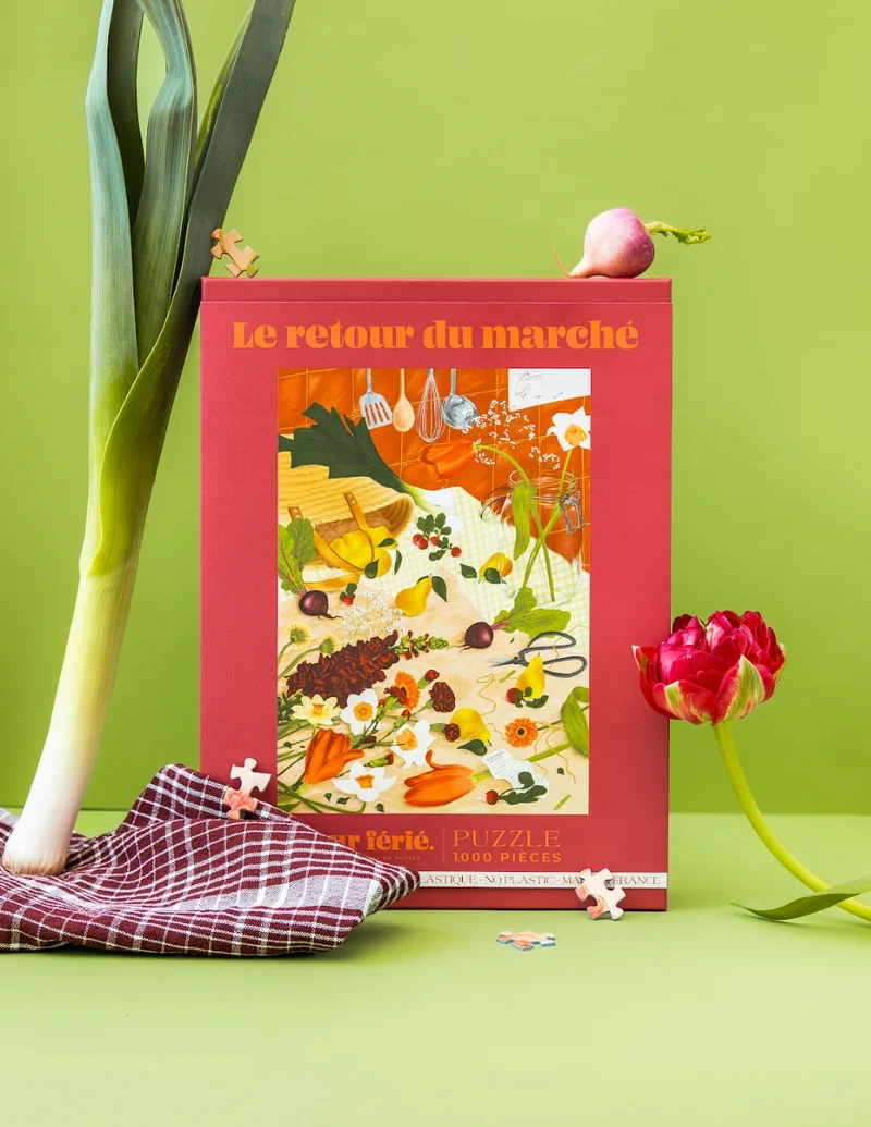 Le retour du marché - Puzzle 1000 pièces