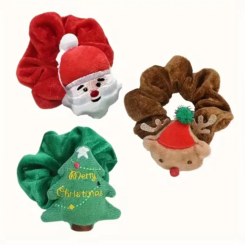 Chouchou pour cheveux de Noël au choix