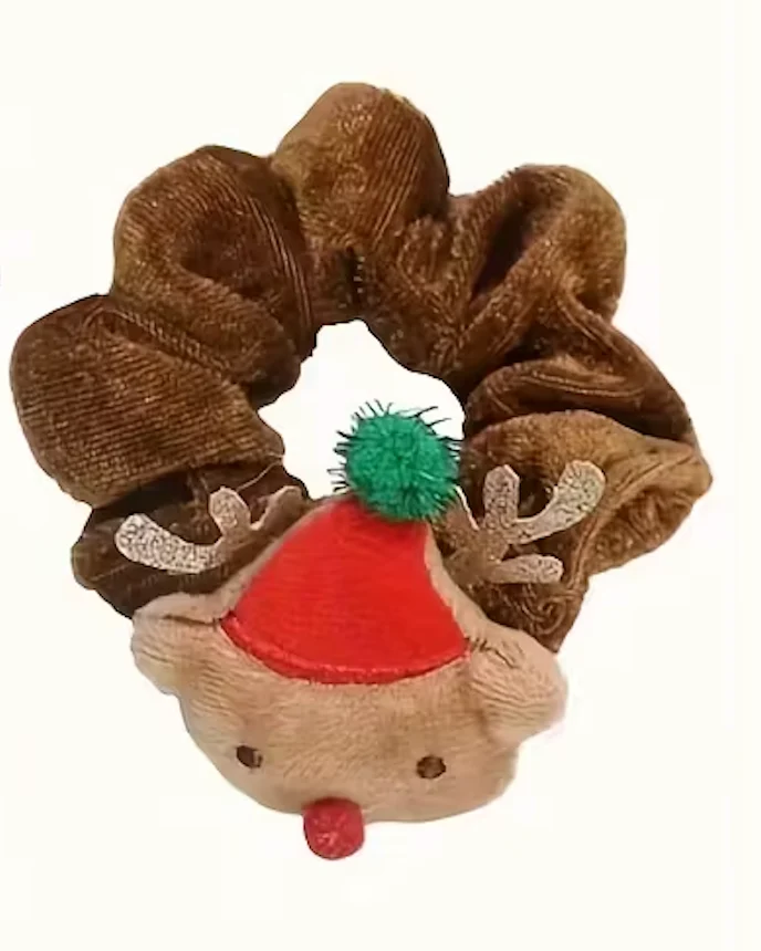 Chouchou pour cheveux de Noël au choix