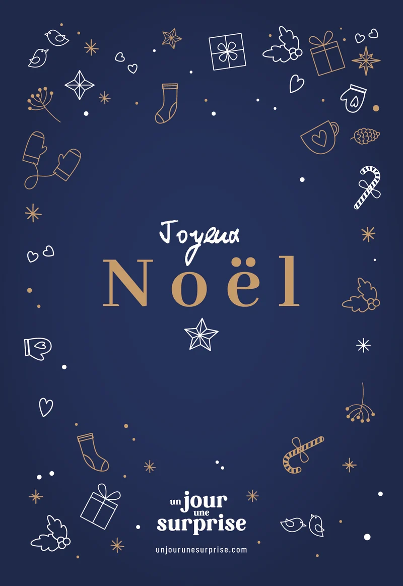 Joyeux Noël doré