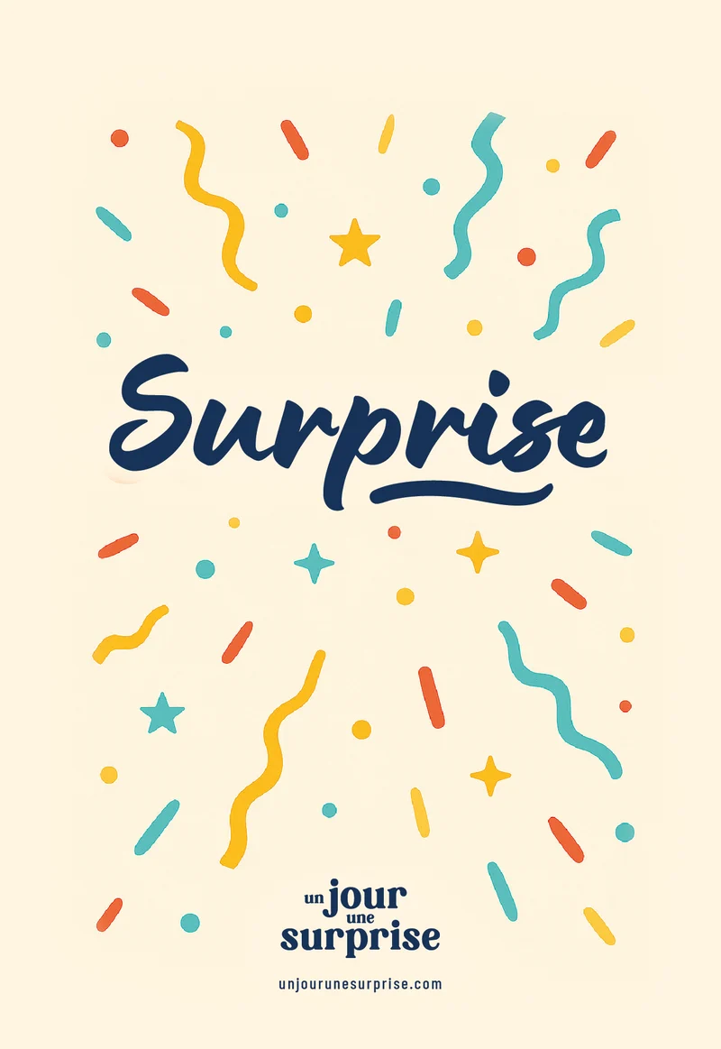Surprise confettis