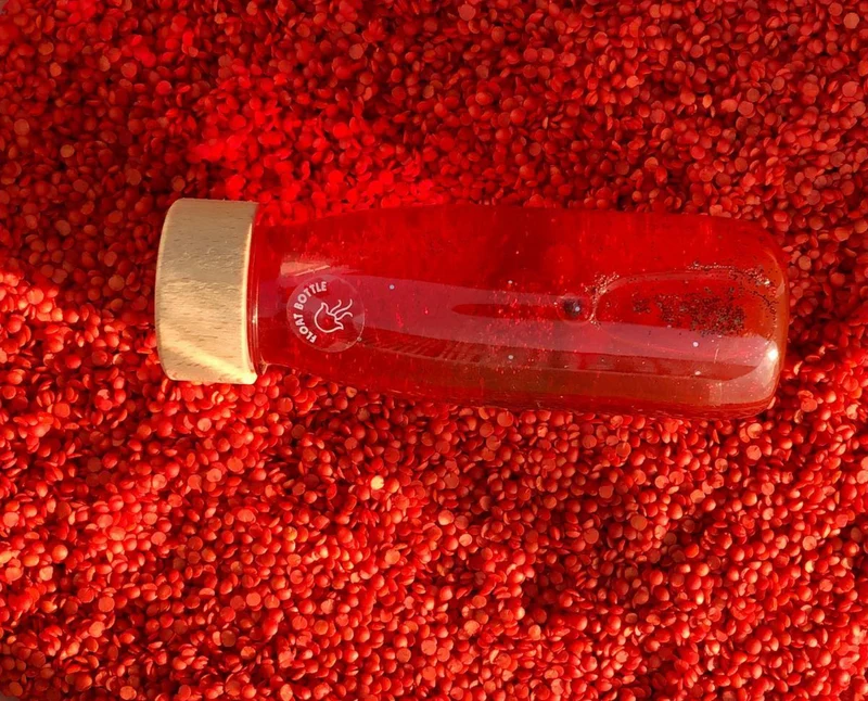 Bouteille sensorielle | Rouge