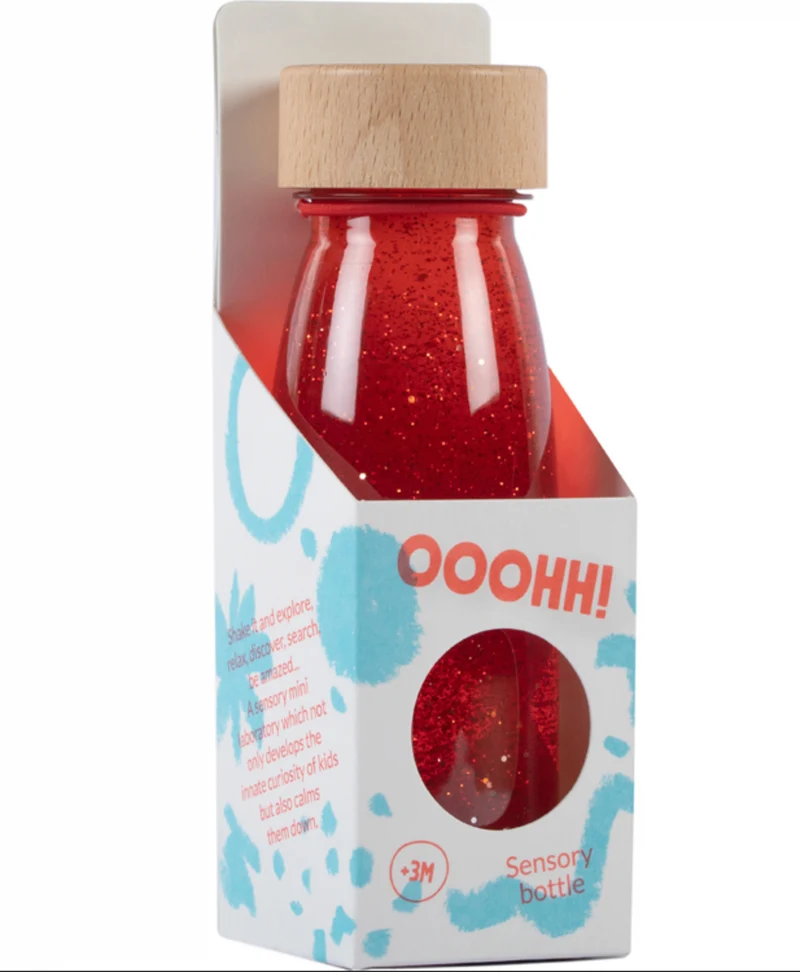 Bouteille sensorielle | Rouge