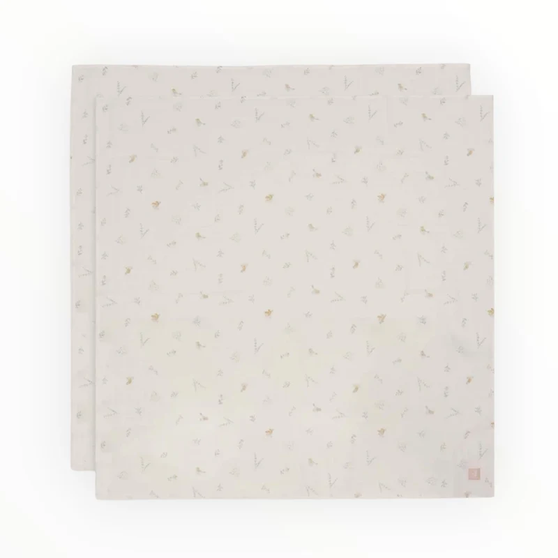 Langes gaze de coton | 115cm | Lovely Birds