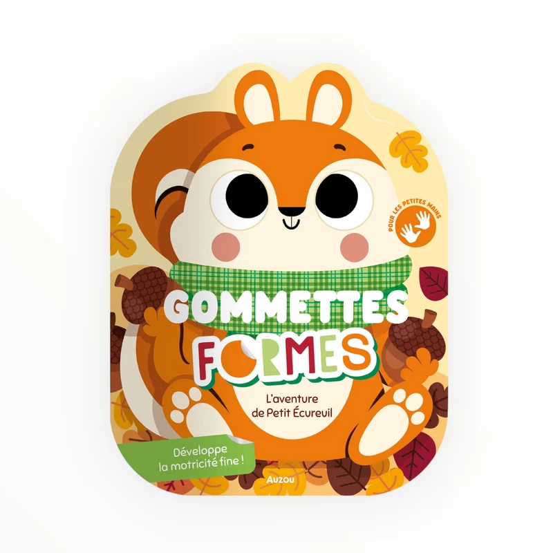 Gommettes formes | Petit écureuil