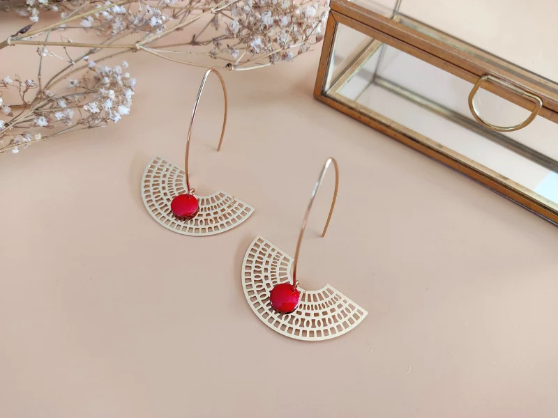 Boucles d'oreilles La Rêveuse