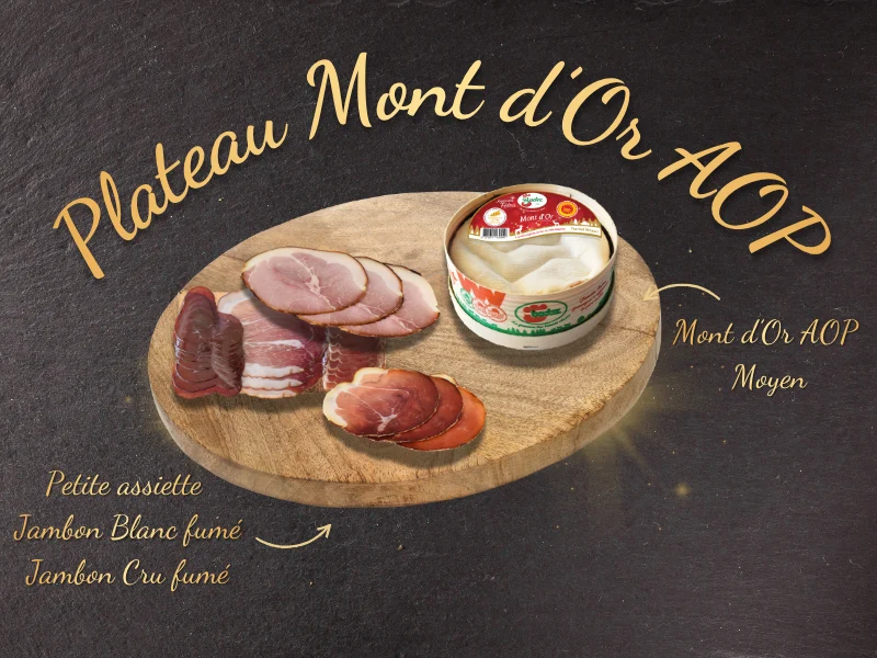 Le plateau Mont d’Or & Charcuteries Fumées (format moyen)