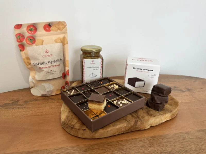 Coffret gourmand autour du shortbread et autres gourmandises