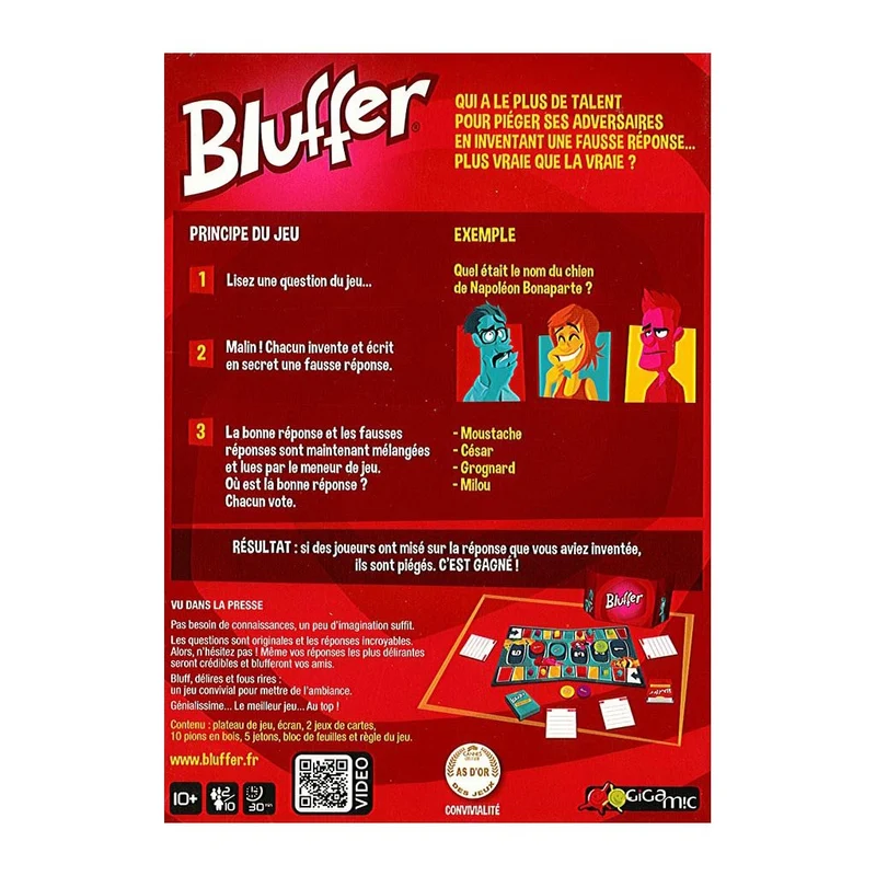 Boîte abîmée - Bluffer