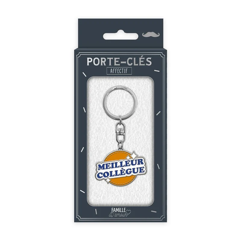 Porte-clés "Meilleur collègue"
