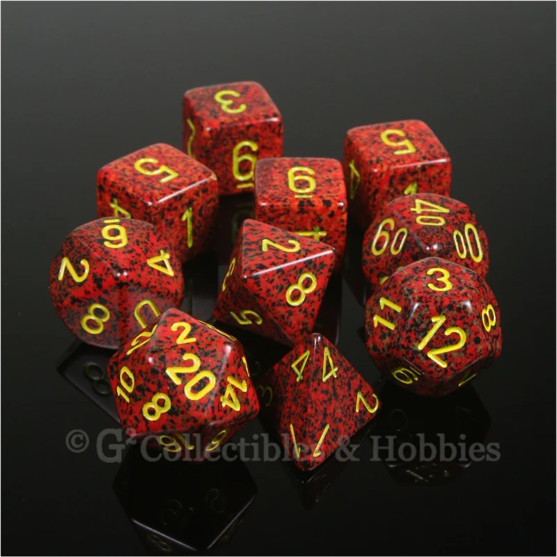 RPG Dice Set Elemental Mercury 10pc