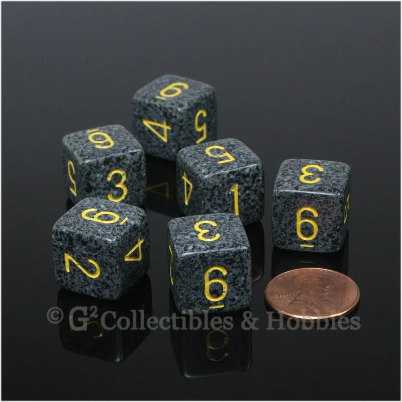 D6 RPG Dice Set : Urban Camo 6pc