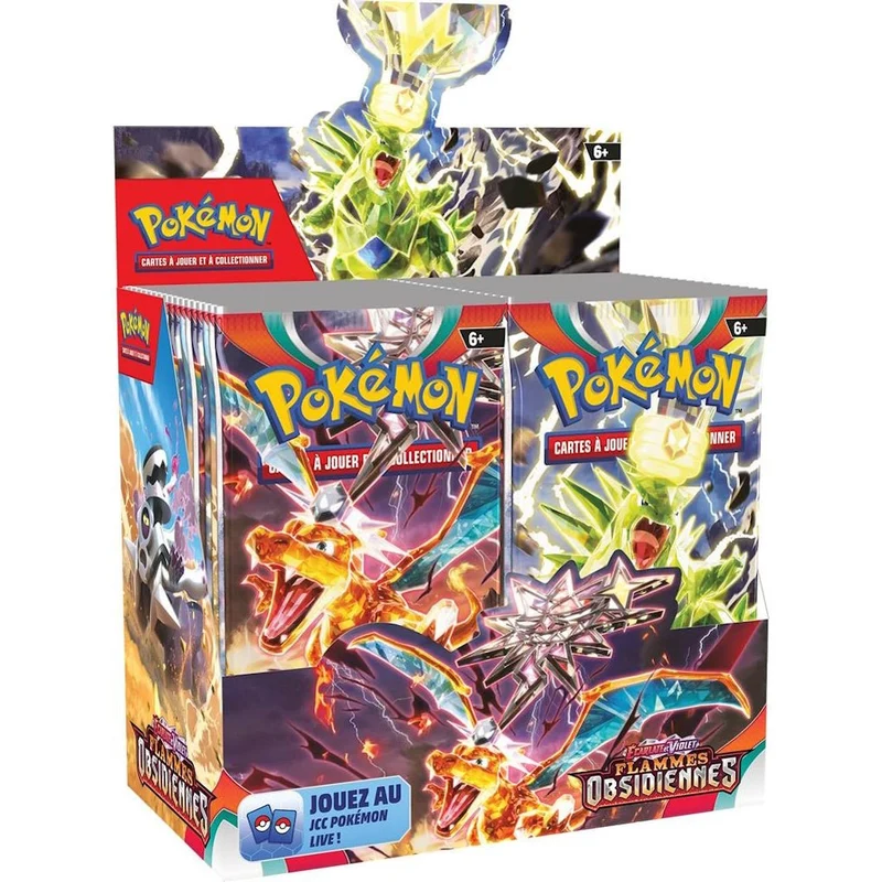 Pokémon EV03 : Ecarlate et Violet - Flammes Obsidiennes - Booster