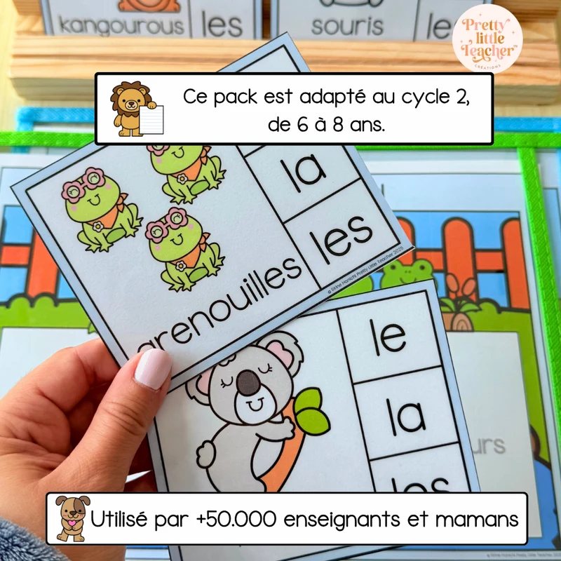 Tous les Packs 2 Français pour toute l'année
