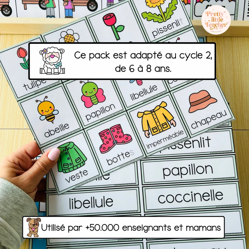 Tous les Packs 2 Français pour toute l'année