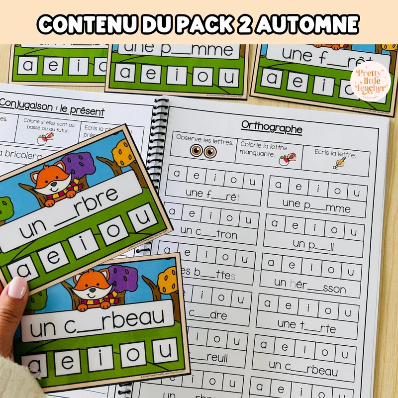 Tous les Packs 2 Français pour toute l'année