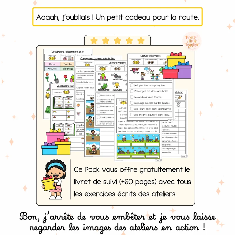 Tous les Packs 2 Français pour toute l'année