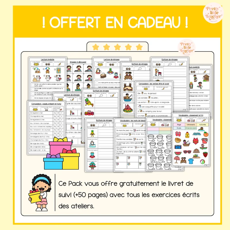 Tous les Packs 2 Français pour toute l'année