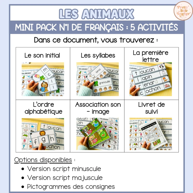 Tous les Mini Packs 1 Français pour toute l'année