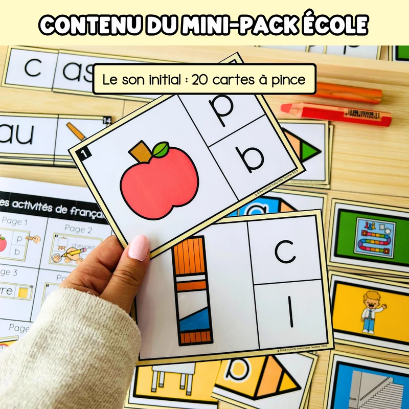 Tous les Mini Packs 1 Français pour toute l'année