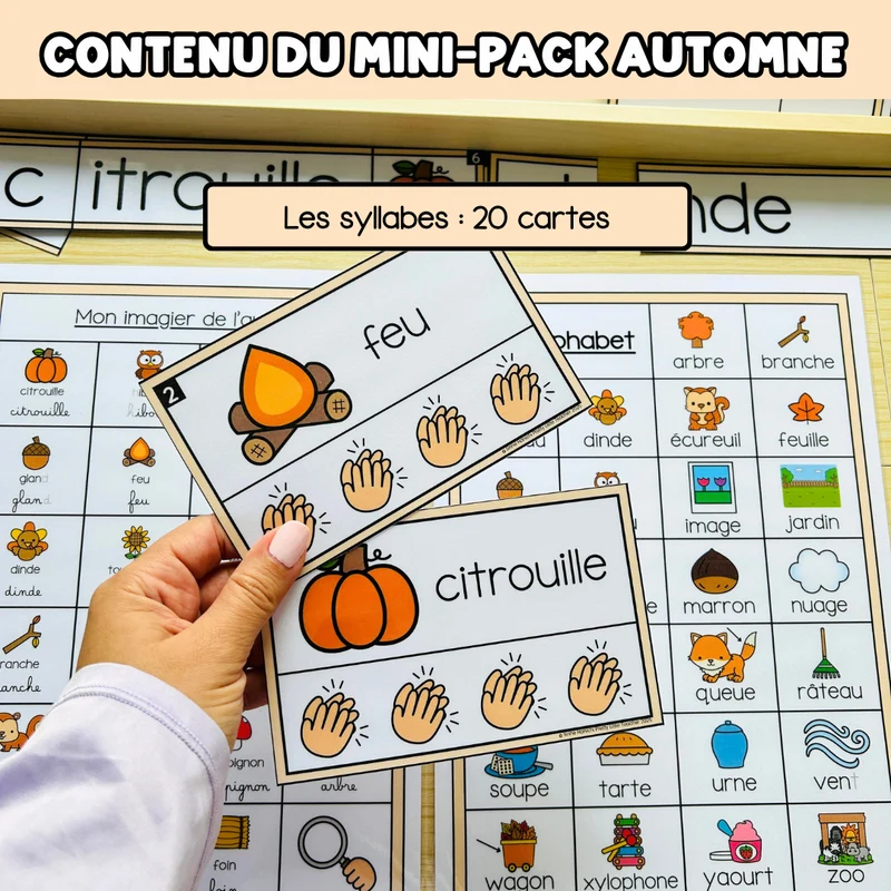 Tous les Mini Packs 1 Français pour toute l'année