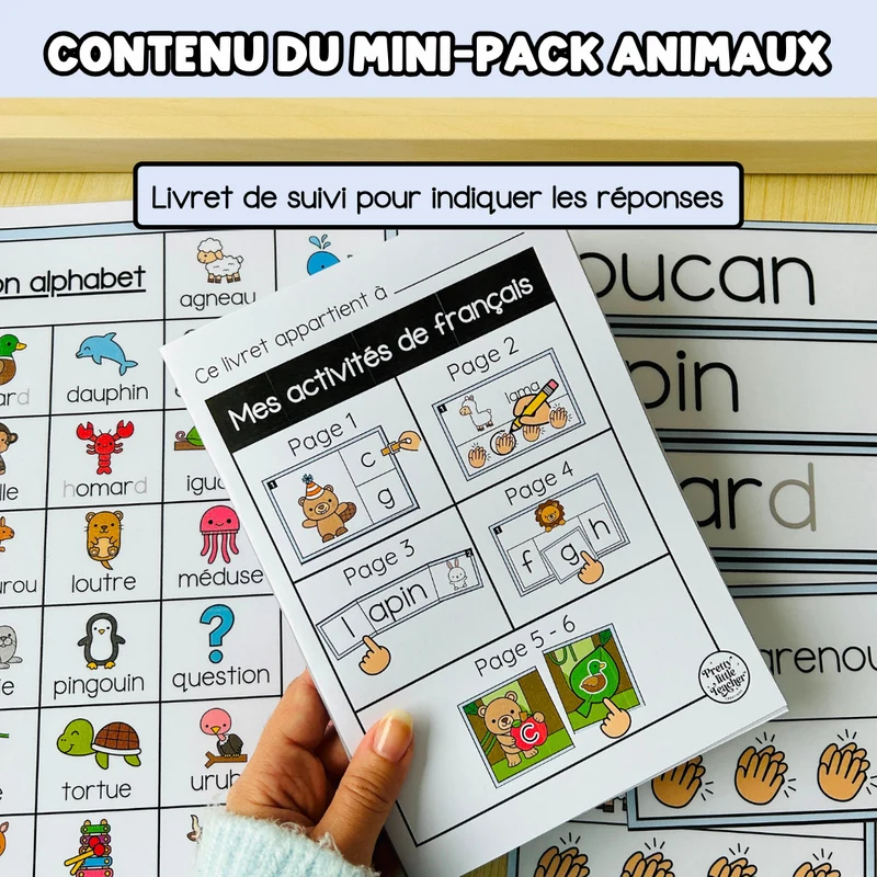 Tous les Mini Packs 1 Français pour toute l'année