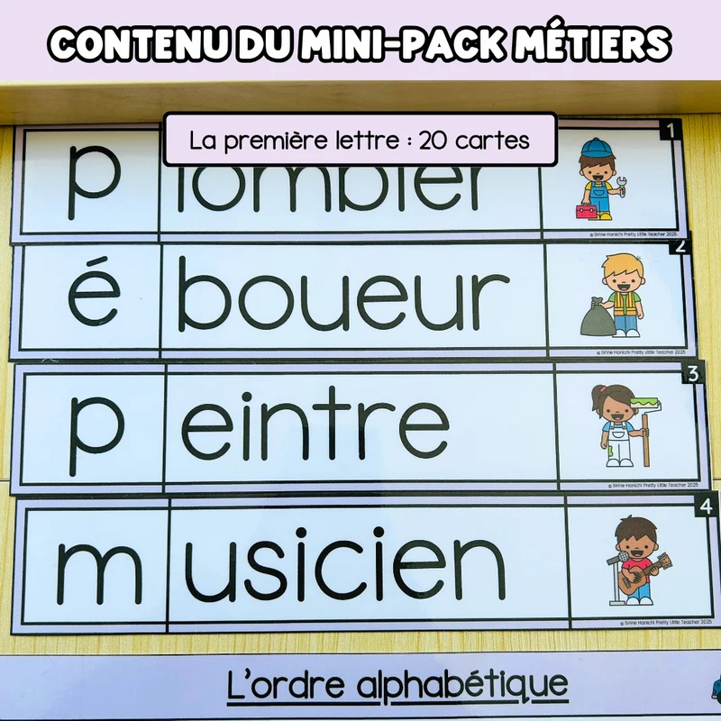 Tous les Mini Packs 1 Français pour toute l'année
