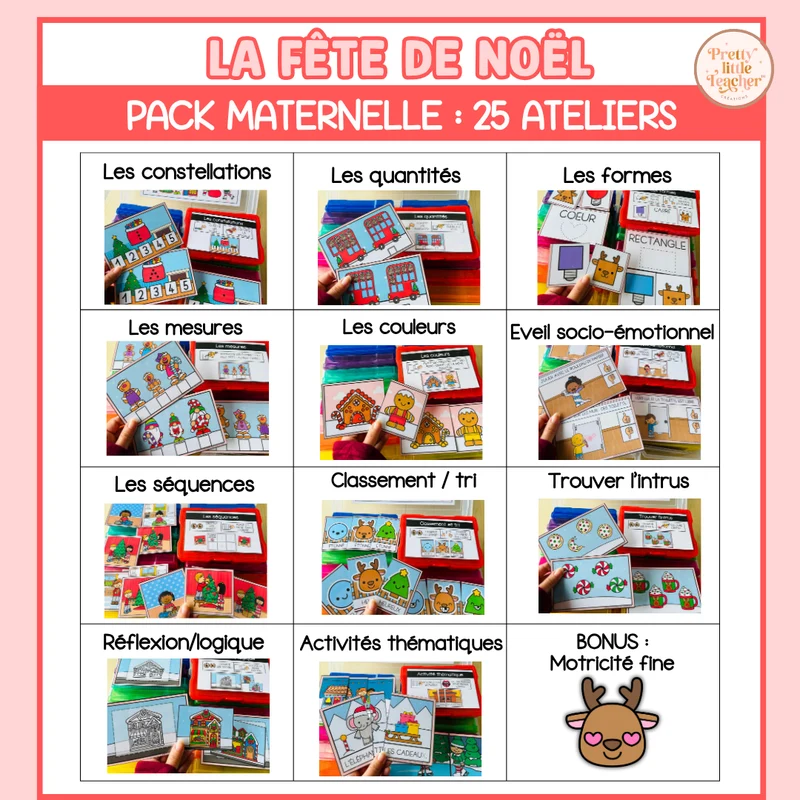 Tous les Packs Maternelle pour toute l'année
