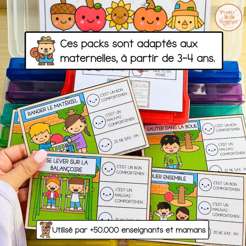 Tous les Packs Maternelle pour toute l'année
