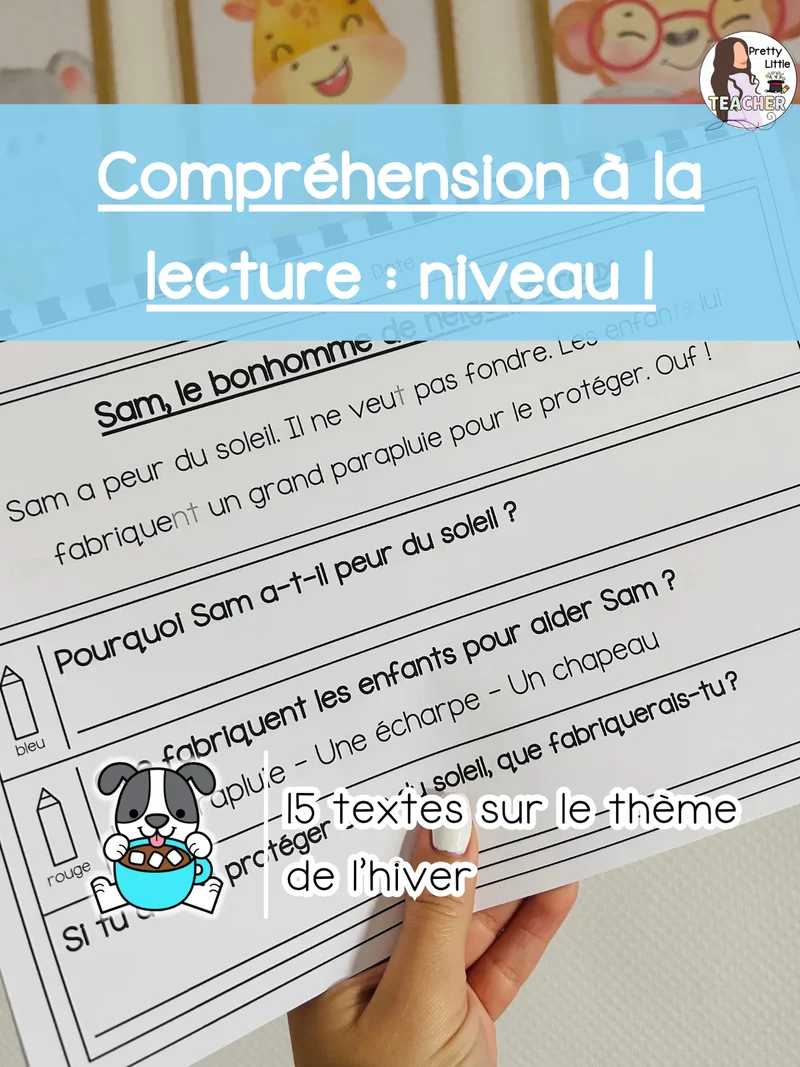 Pack annuel : compréhensions à la lecture niveau 1