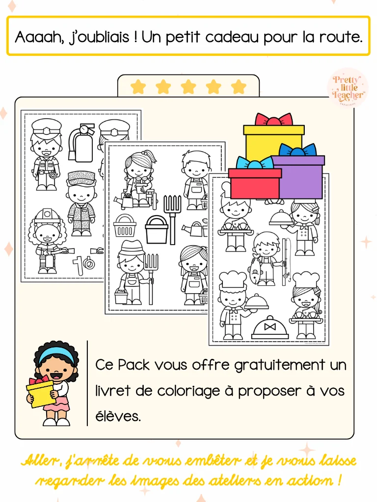 Pack Maternelle sur les métiers