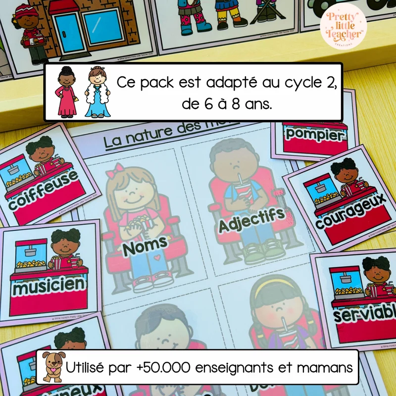 Pack 2 Français sur les métiers