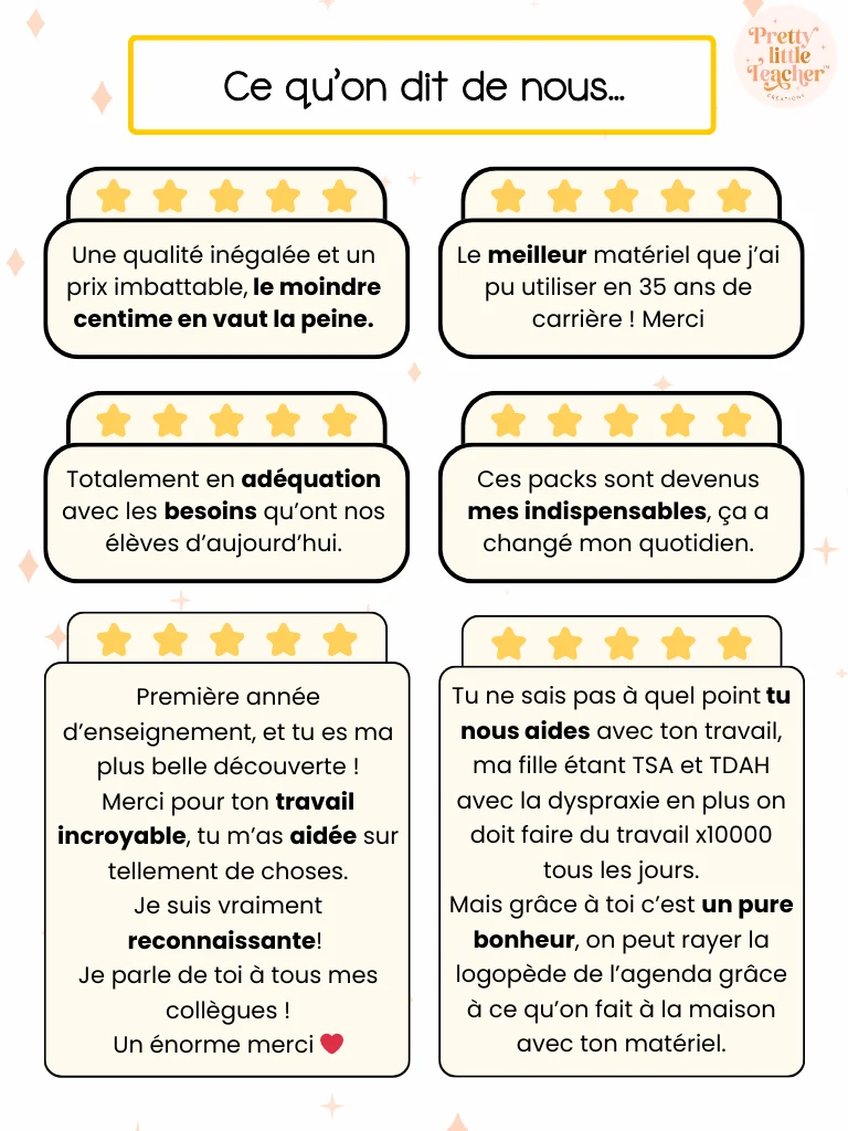 Pack 2 Français sur les métiers