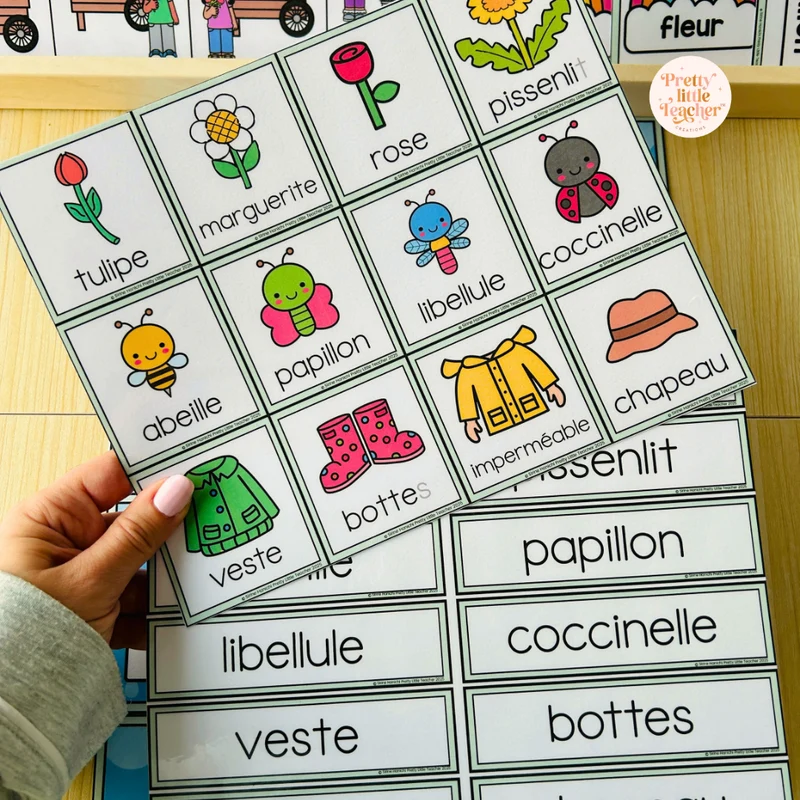 Pack 2 Français sur le printemps