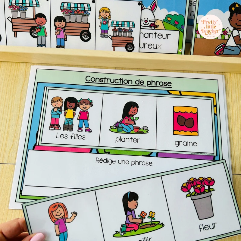 Pack 2 Français sur le printemps