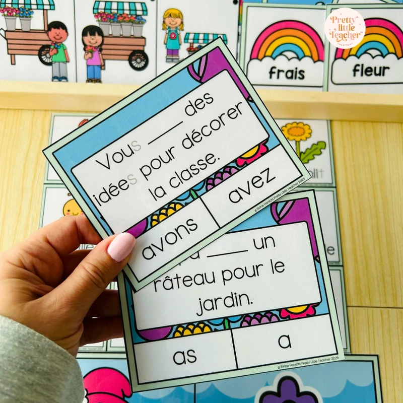 Pack 2 Français sur le printemps