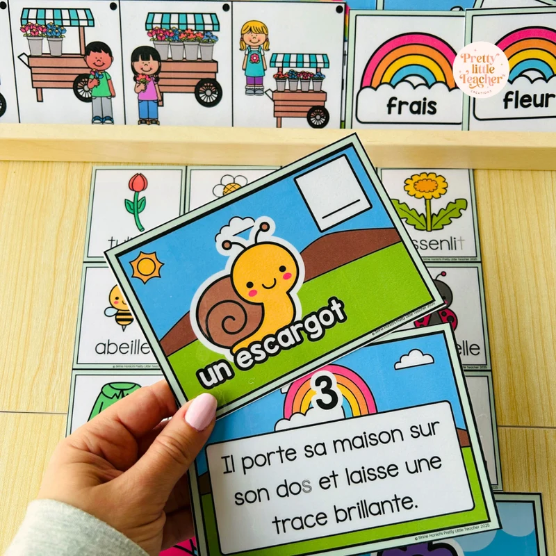 Pack 2 Français sur le printemps