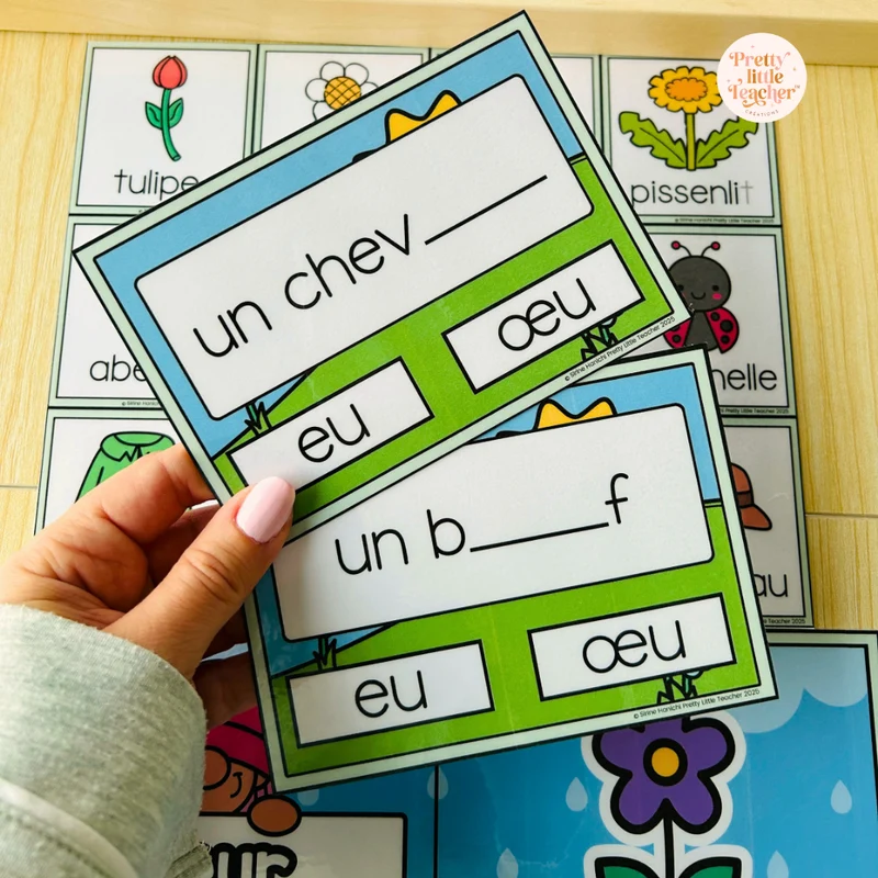 Pack 2 Français sur le printemps