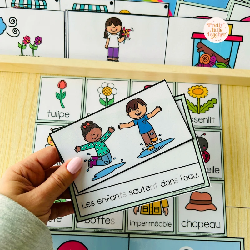 Pack 2 Français sur le printemps