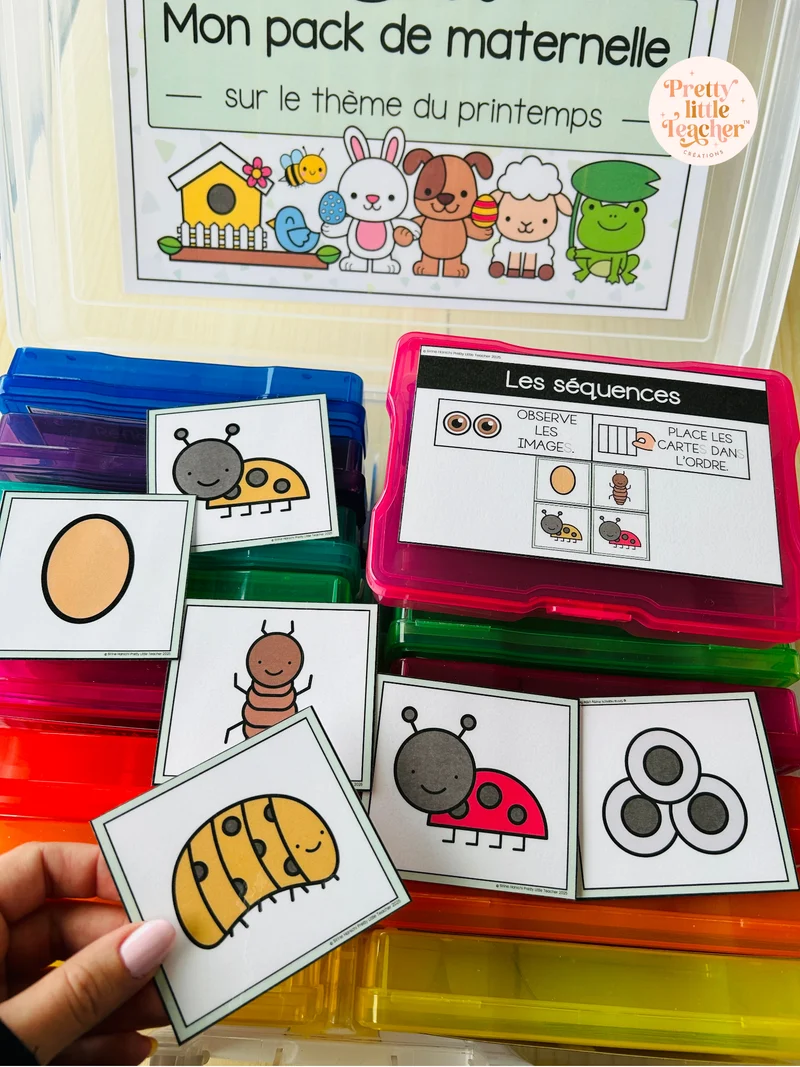 Pack Maternelle sur le printemps