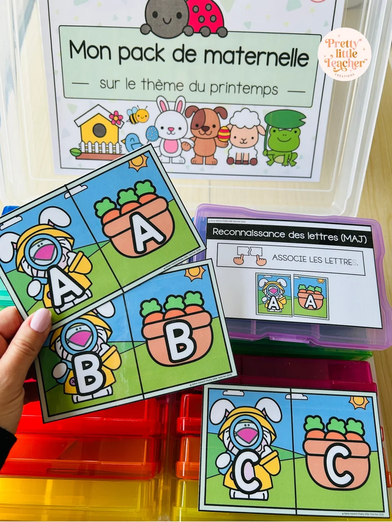Pack Maternelle sur le printemps