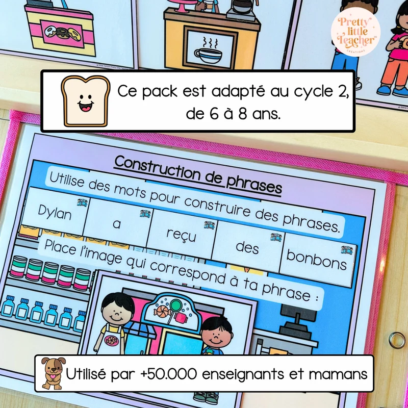 Pack 2 Français sur l'alimentation